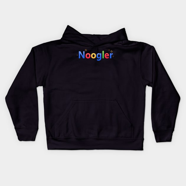 Noogler New Google Employee Kids Hoodie by yellowpomelo